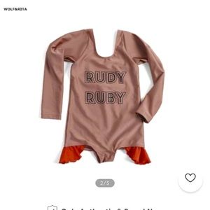 Wolf and Rita bathing suit leotard